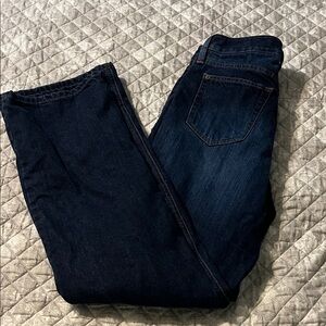 Eddie Bauer Dark Blue Lined Denim Jeans